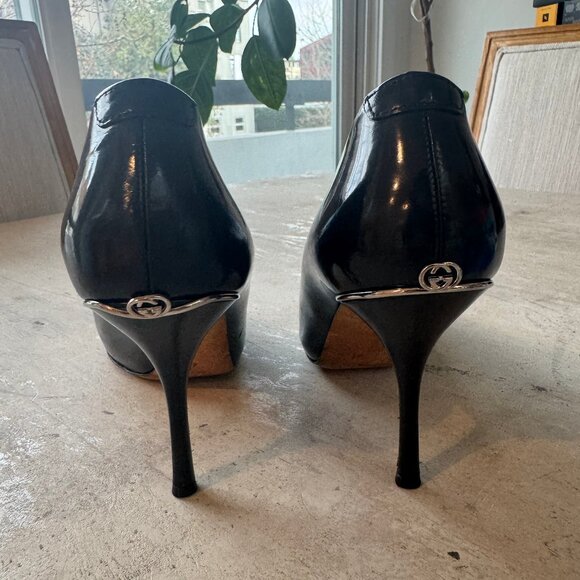 Gucci GG Logo Women's Heels - Picture 1 of 10
